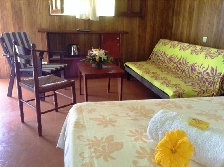 Pension Temaeva Villa Opoa Kamer foto